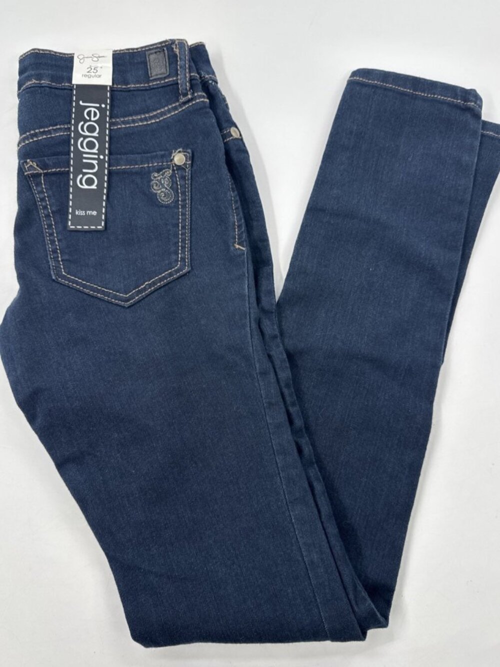 Jessica Simpson Jeggings Women's 25x31 Kiss-Me Super Skinny Jeans Stretch NEW